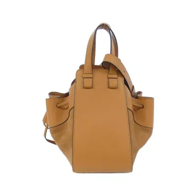 Pre-owned Loewe Hammock Silver Leather Shoulder Bag ()