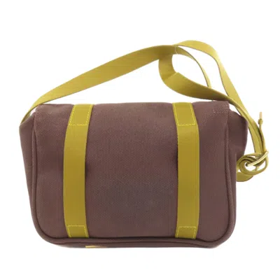Pre-owned Louis Vuitton Antigua Brown Canvas Shoulder Bag ()