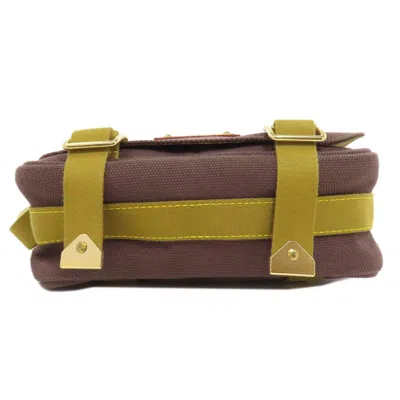 Pre-owned Louis Vuitton Antigua Brown Canvas Shoulder Bag ()