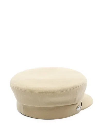 Pre-owned Hermes 2010s Julietta Seashell Cap