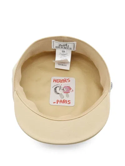 Pre-owned Hermes 2010s Julietta Seashell Cap