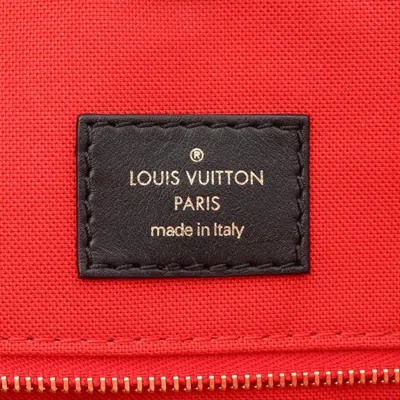 Pre-owned Louis Vuitton Beige Brown Coated Canvas Monogram Pvc Tote Bag ()