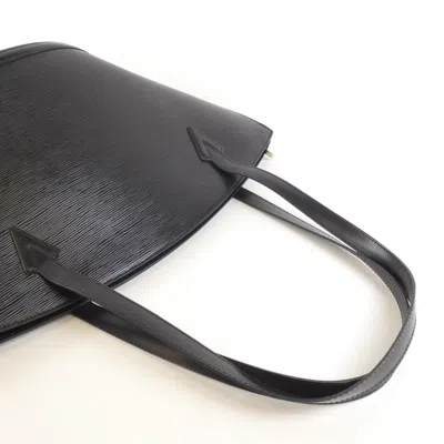 Pre-owned Louis Vuitton Black Leather Shoulder Bag ()