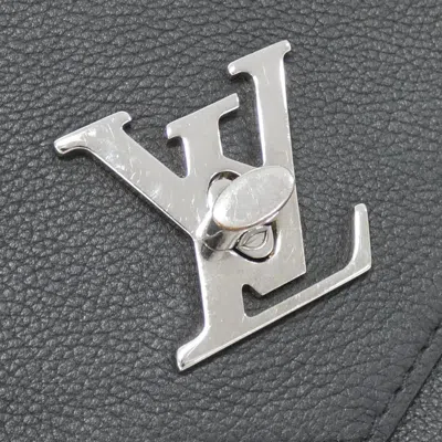 Pre-owned Louis Vuitton Black Leather Shoulder Bag ()