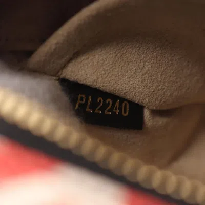 Pre-owned Louis Vuitton Black Multi-color Red Color Coated Canvas Monogram Pvc Shoulder Bag ()