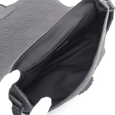 Pre-owned Louis Vuitton Black Noir Monogram Shoulder Bag ()