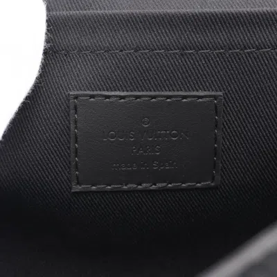 Pre-owned Louis Vuitton Black Noir Monogram Shoulder Bag ()