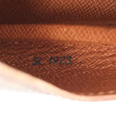 Pre-owned Louis Vuitton Brown Coated Canvas Leather Shoulder Bag ()