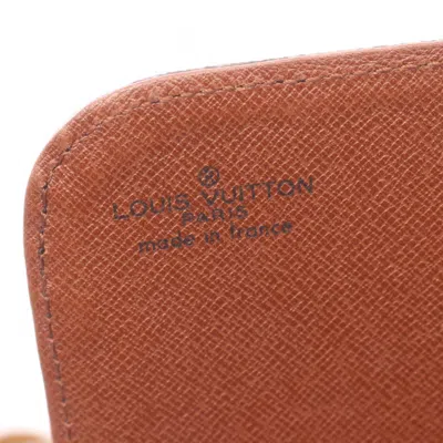 Pre-owned Louis Vuitton Brown Coated Canvas Leather Shoulder Bag ()