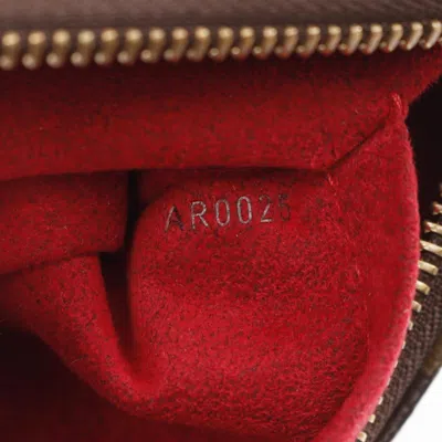 Pre-owned Louis Vuitton Brown Coated Canvas Leather Shoulder Bag ()