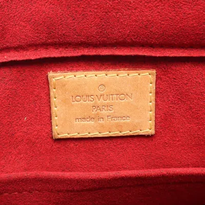 Pre-owned Louis Vuitton Brown Coated Canvas Leather Shoulder Bag ()