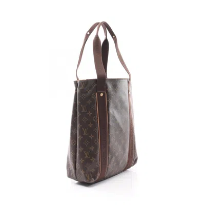 Pre-owned Louis Vuitton Brown Coated Canvas Leather Tote Bag ()