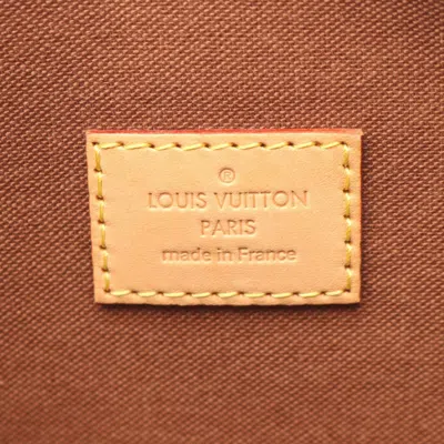 Pre-owned Louis Vuitton Brown Coated Canvas Leather Tote Bag ()
