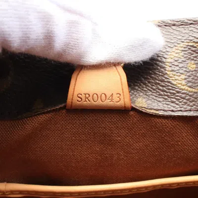 Pre-owned Louis Vuitton Brown Coated Canvas Leather Tote Bag ()