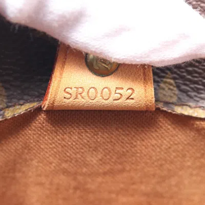 Pre-owned Louis Vuitton Brown Coated Canvas Leather Tote Bag ()
