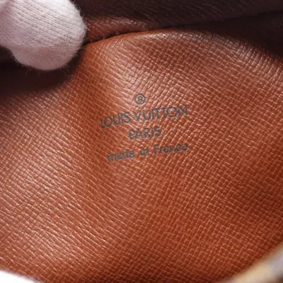 Pre-owned Louis Vuitton Brown Coated Canvas Shoulder Bag ()