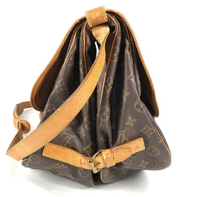 Pre-owned Louis Vuitton Brown Monogram Canvas Shoulder Bag ()