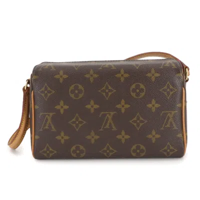 Pre-owned Louis Vuitton Brown Monogram Monogram Canvas Shoulder Bag ()