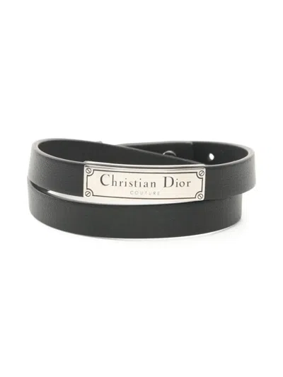 Pre-owned Dior 2020s Leather Bracelet