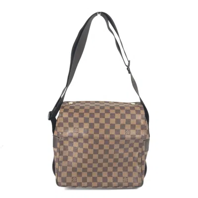 Pre-owned Louis Vuitton Damier Brown Ebene Damier Canvas Shoulder Bag ()