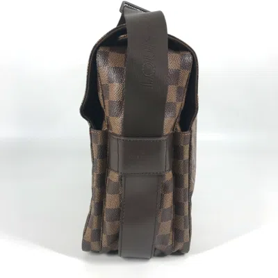 Pre-owned Louis Vuitton Damier Brown Ebene Damier Canvas Shoulder Bag ()