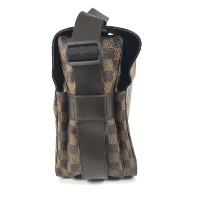 Pre-owned Louis Vuitton Damier Brown Ebene Damier Canvas Shoulder Bag ()