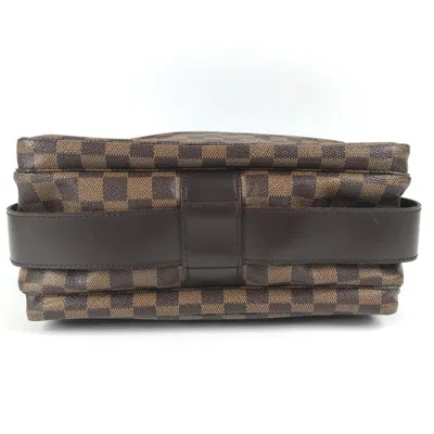 Pre-owned Louis Vuitton Damier Brown Ebene Damier Canvas Shoulder Bag ()