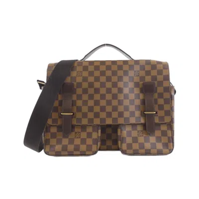 Pre-owned Louis Vuitton Damier Ebene Coated Canvas Shoulder Bag ()