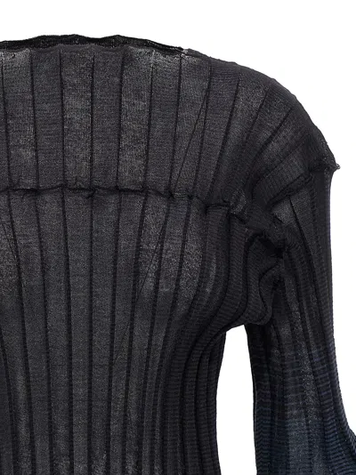 Issey Miyake Blue Asagao Top
