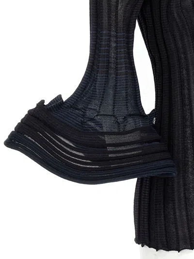 Issey Miyake Blue Asagao Top