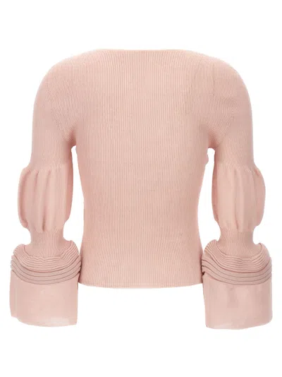 Issey Miyake Pink Assemblage Branch Top