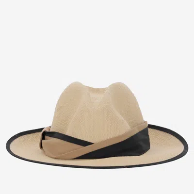 Alexia Alvarez De Toledo Oval Straw Hat