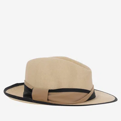 Alexia Alvarez De Toledo Oval Straw Hat