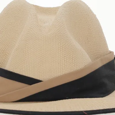 Alexia Alvarez De Toledo Oval Straw Hat