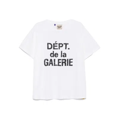 Gallery Dept. Dept. De La Galerie T-shirt In White