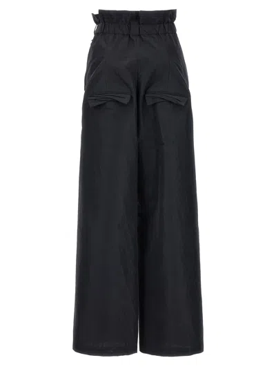 Issey Miyake Black Enfold Trousers