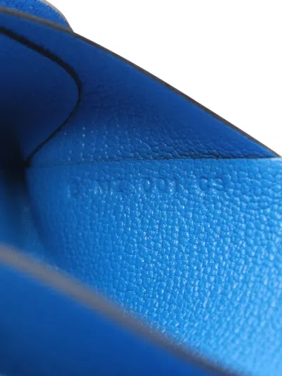 Pre-owned Hermes 2023 Calvi Duo Card Holder