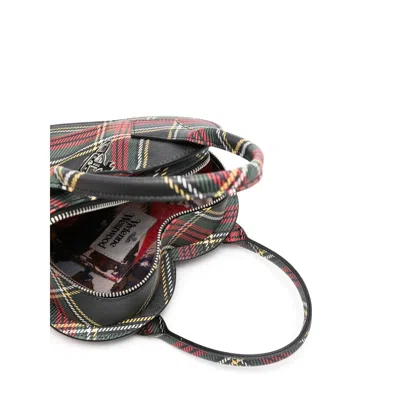 Vivienne Westwood Printed Synthetic Leather Josephine Heart Handbag In Multi