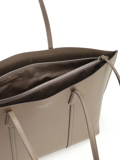 Tory Burch Perry Shoulder Bags Beige