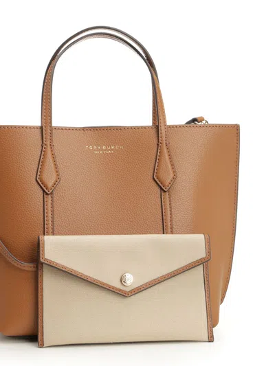 Tory Burch Perry Shoulder Bags Brown
