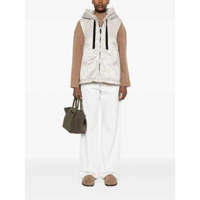 Max Mara The Cube Polyester Jackets In Neutral