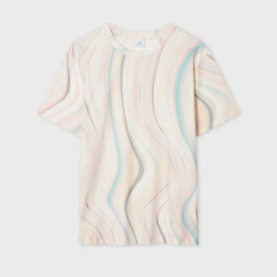 Ps By Paul Smith Wave-print T-shirt