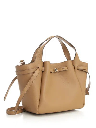 Tory Burch Romy Handbags Brown