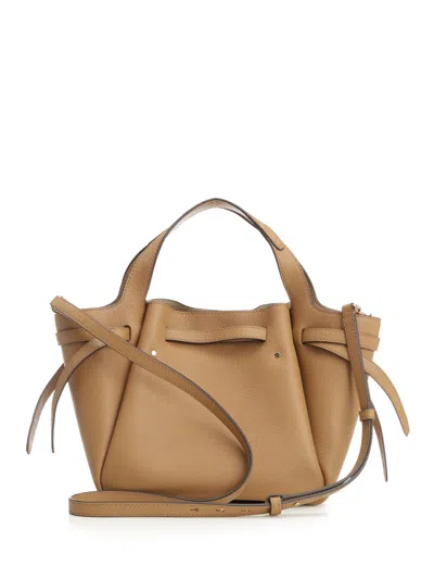 Tory Burch Romy Handbags Brown