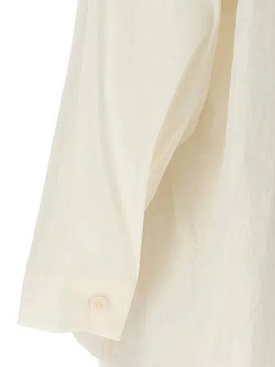 Issey Miyake Cotton Button-shoulder Oversized Shirt