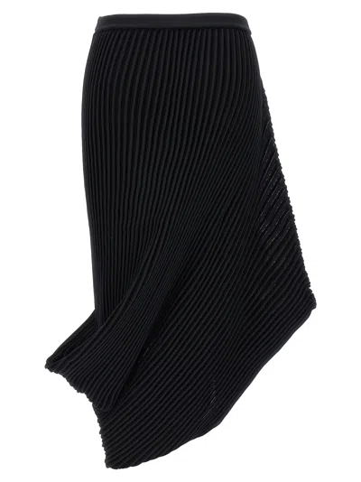 Shop Issey Miyake Stream Skirts Black