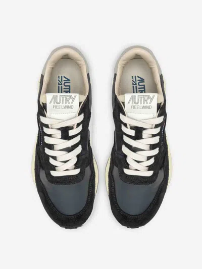 Autry Reelwind Running Sneakers In Suede And Nylon
