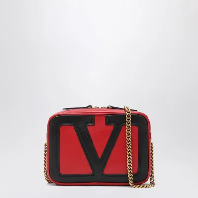 Valentino Garavani Superstar Chain Belt Bag In Red