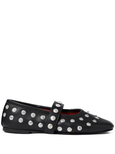 Stella Mccartney Ryder Vegan Embellished Mary Jane Ballerina Flats