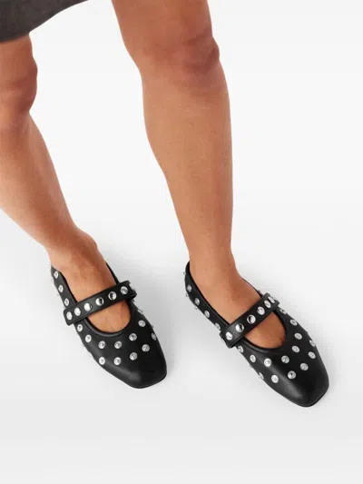 Stella Mccartney Ryder Vegan Embellished Mary Jane Ballerina Flats
